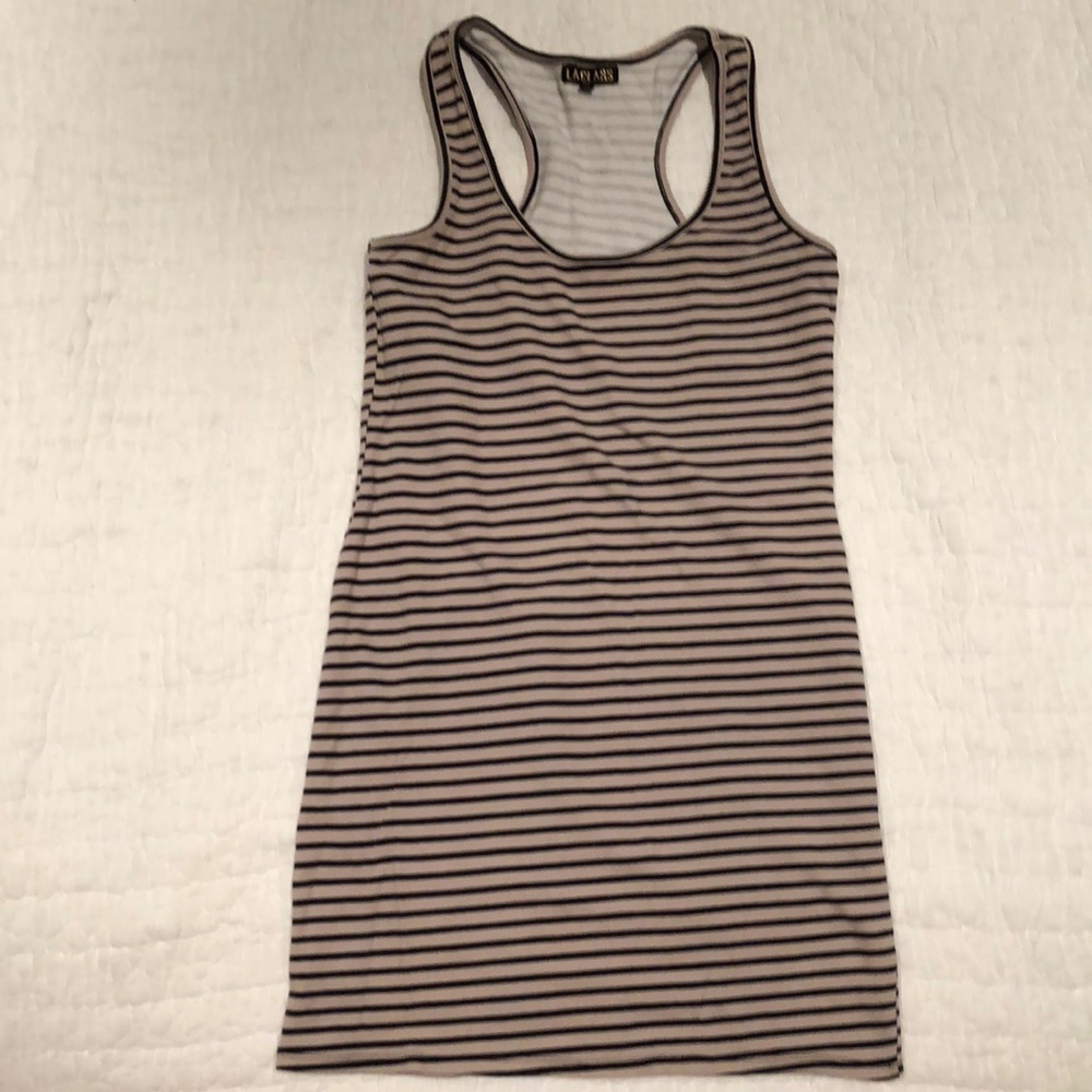 Striped tank dress